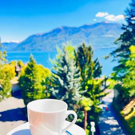 Spectacular Penthouse With Views In Apartment Brissago